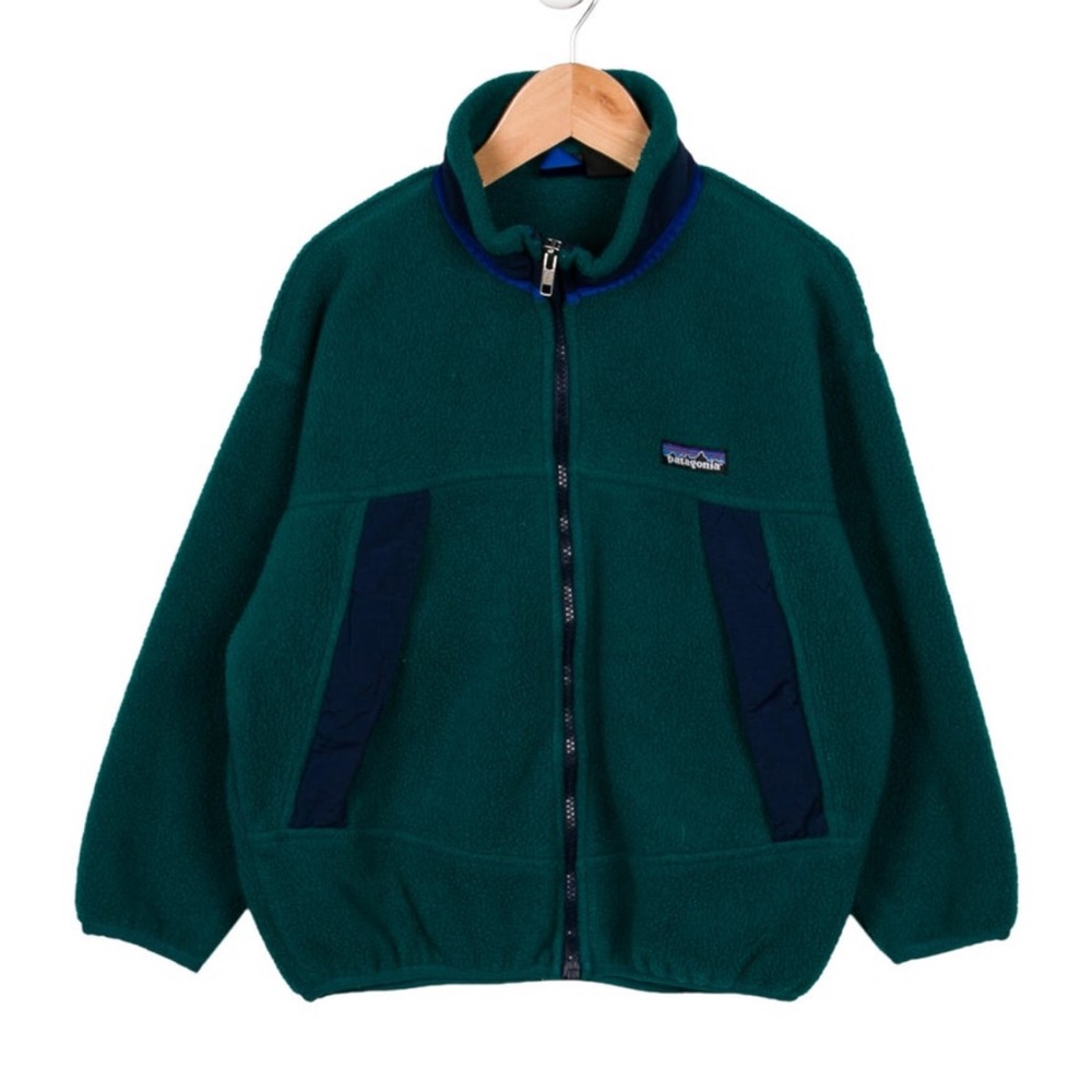 Patagonia boys youth fleece zip jacket